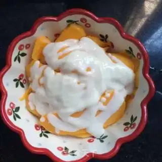 Make Frozen fruit and yogurt step 3