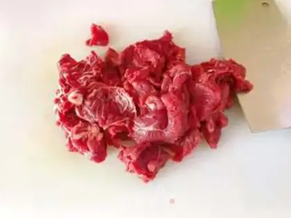 Make Toothpick beef step 2