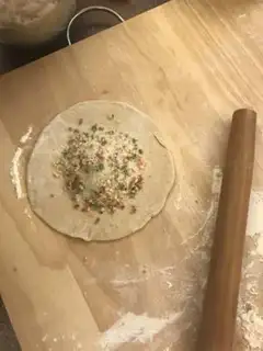 Make Food and Sugar Triangle step 7
