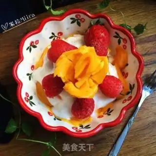 Make Frozen fruit and yogurt step 7