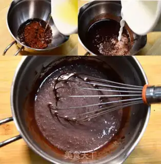 Make Dirty cake step 1