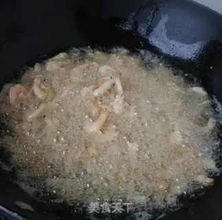 Make The rice shrimp step 3