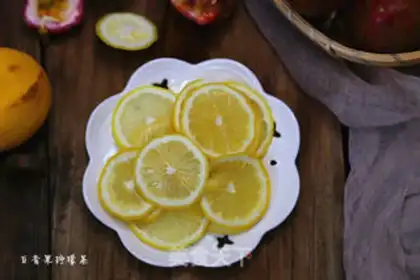Make Bronco-cracker lemon tea step 4