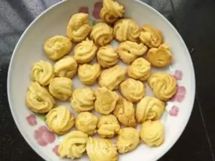 Make Butter cookies step 5