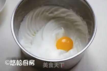 Make Chestnut sponge cake step 4