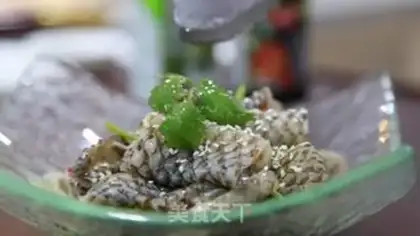 Make Spicy and cold fish skins step 7