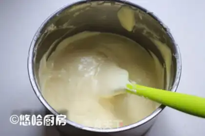 Make Chestnut sponge cake step 8