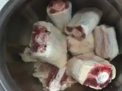 Make Cowtail snow soup step 2