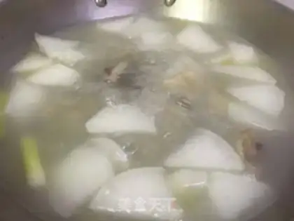Make Cowtail snow soup step 5