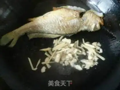 Make Red-burned yellow fish step 5