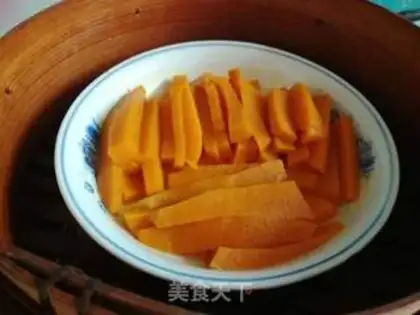 Make Pumpkin steam step 1