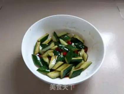 Make Cold cucumber step 4