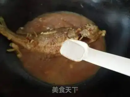 Make Red-burned yellow fish step 8