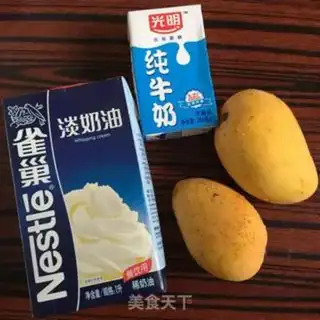 Make Mango ice cream step 0