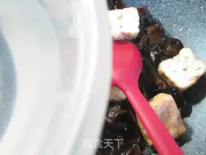 Make Blackwood, oil, tofu step 3