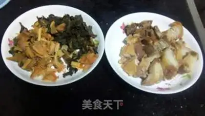Make Dry steamed meat step 4