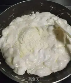 Make Snow souffle step 1