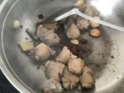 Make Chicken wings and potatoes step 4