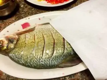 Make Scrambled fish step 4