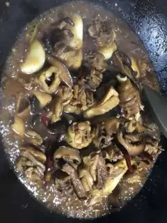 Make Yellow chicken step 5