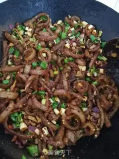 Make Spicy pigtails step 6