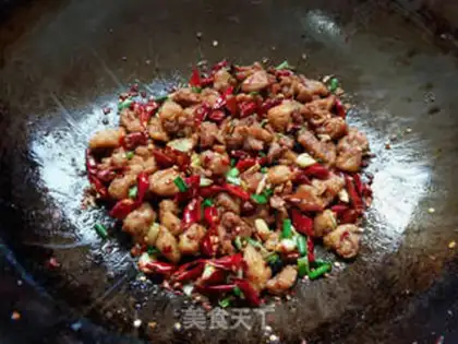 Make Spicy chicken step 10