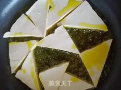 Make Big tofu step 1