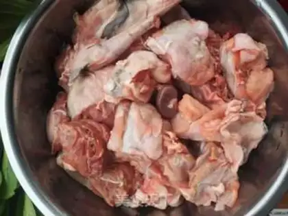 Make Weed rabbit soup step 1
