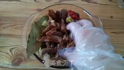 Make Five curry beef jerky step 7