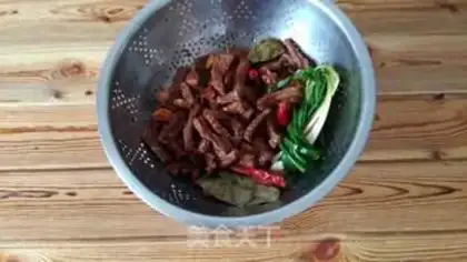 Make Five curry beef jerky step 9