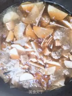 Make Lambball radish soup step 8