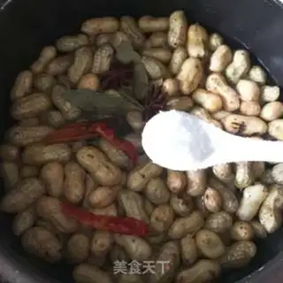 Make Cook peanuts step 1