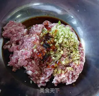 Make Three fresh dumplings step 4
