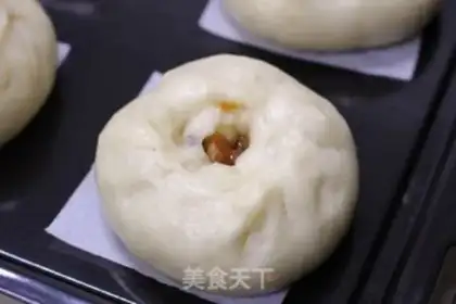 Make A wide-range honey sauce fork bun step 13