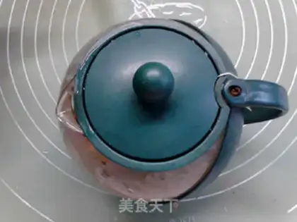 Make Three flowers of tea step 5