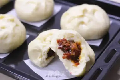 Make A wide-range honey sauce fork bun step 14