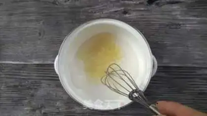 Make High like cream step 1