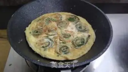 Make Fried omelet step 9
