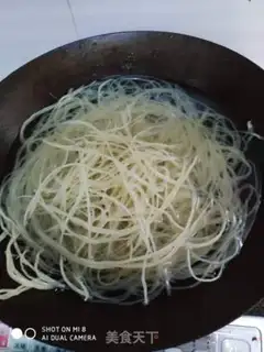 Make Cold noodles step 1