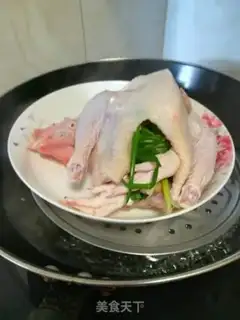 Make A steamed chicken step 2