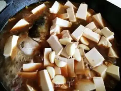 Make Fish-head tofu step 5