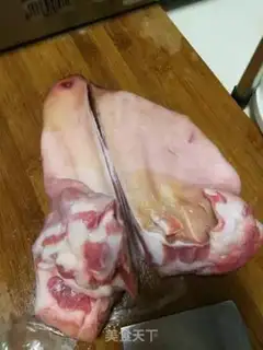 Make Pork ears for mustard step 0