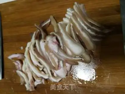 Make Pork ears for mustard step 1