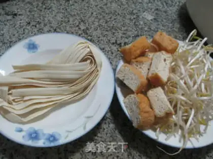 Make ♪ Tofu green bean sprouts ♪ step 0