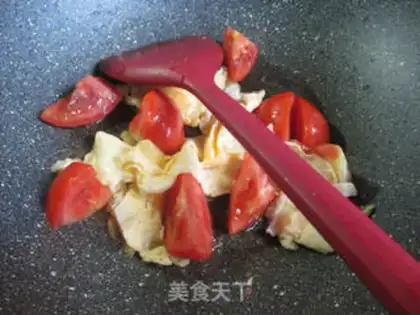 Make Duck egg tomato powder step 3