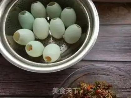 Make Rice eggs step 1