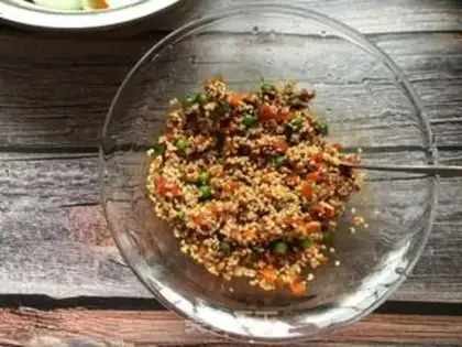 Make Rice eggs step 2