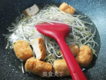 Make ♪ Tofu green bean sprouts ♪ step 2
