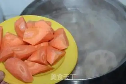 Make Carrot lily broth step 5