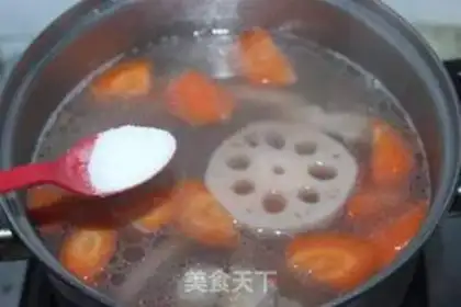 Make Carrot lily broth step 6